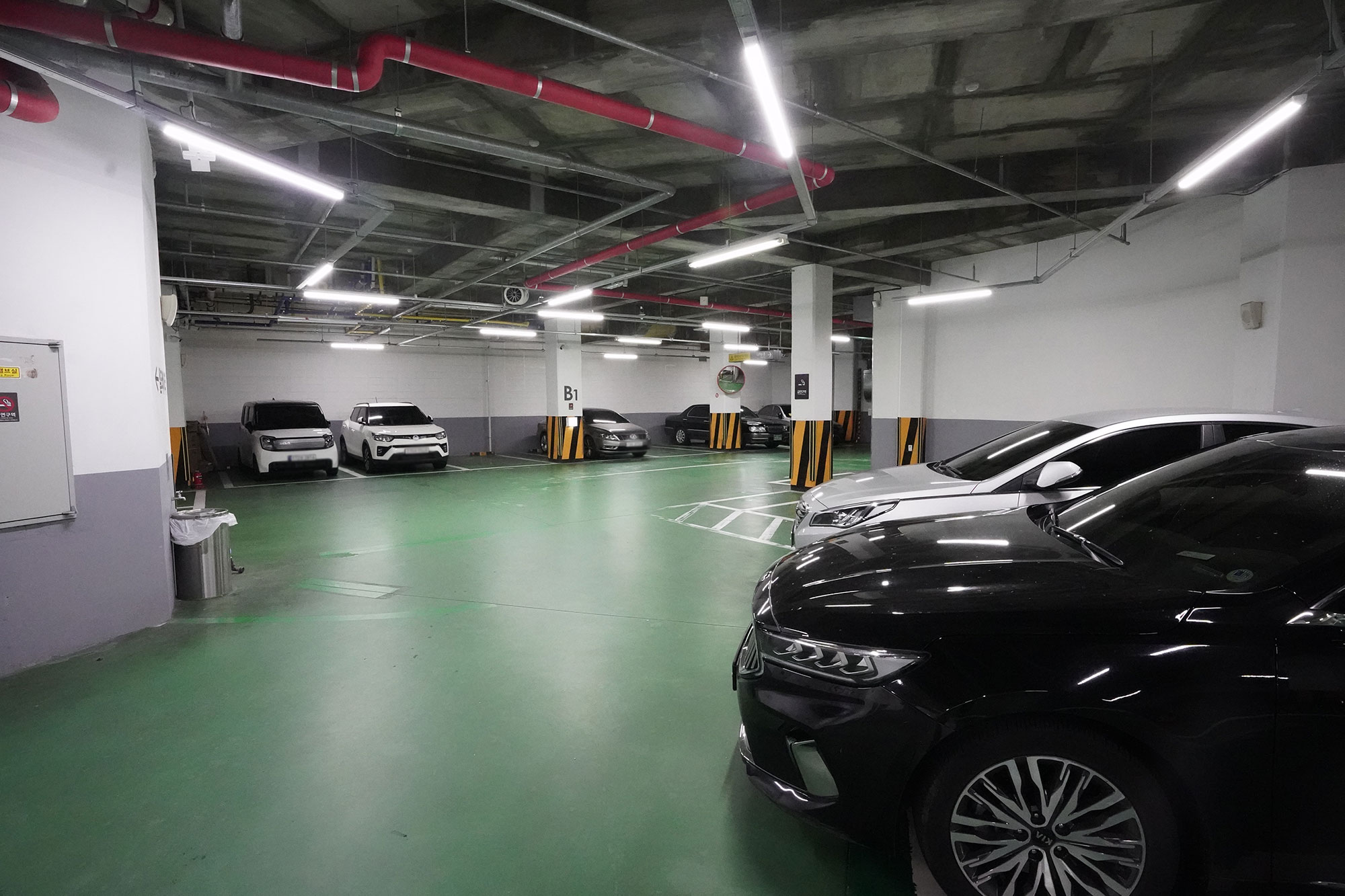 지하1층 주차장